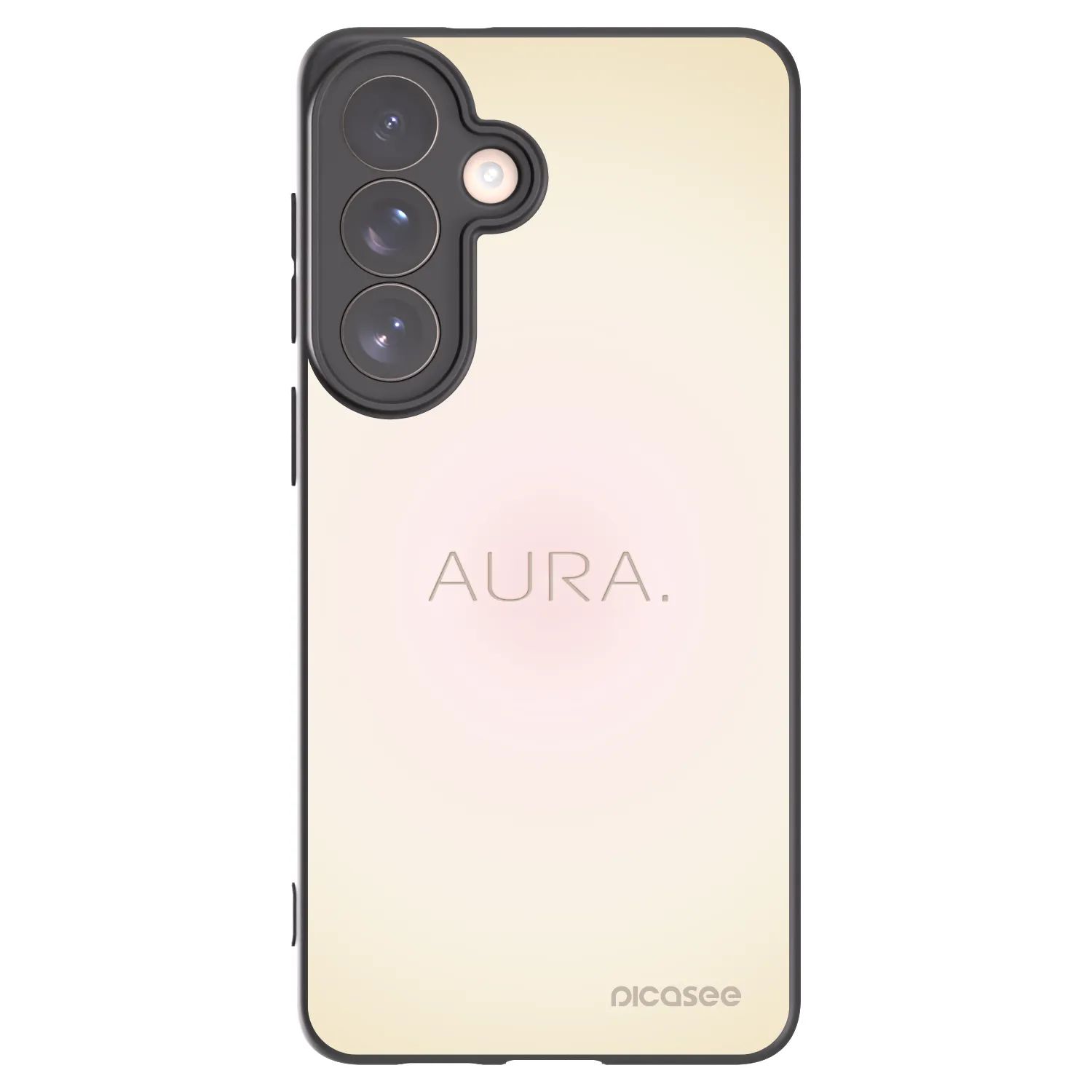 Picasee husă neagră din silicon pentru Samsung Galaxy S26+ - Aura
