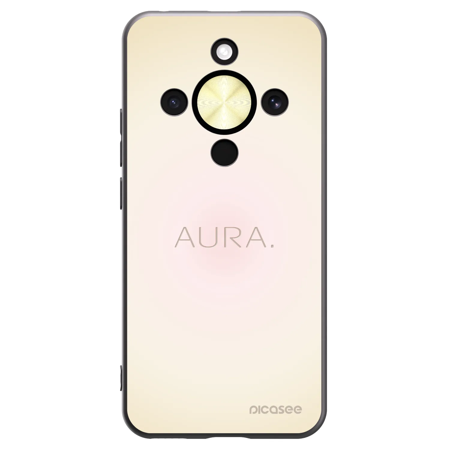 Picasee husă neagră din silicon pentru Honor Magic8 Lite 5G - Aura