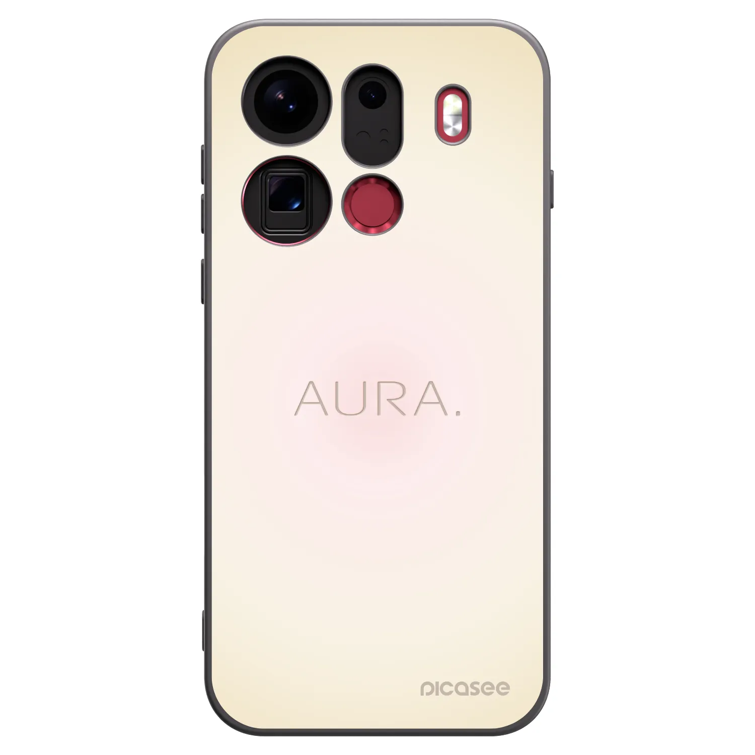 Picasee husă neagră din silicon pentru OPPO Find X9 Pro - Aura