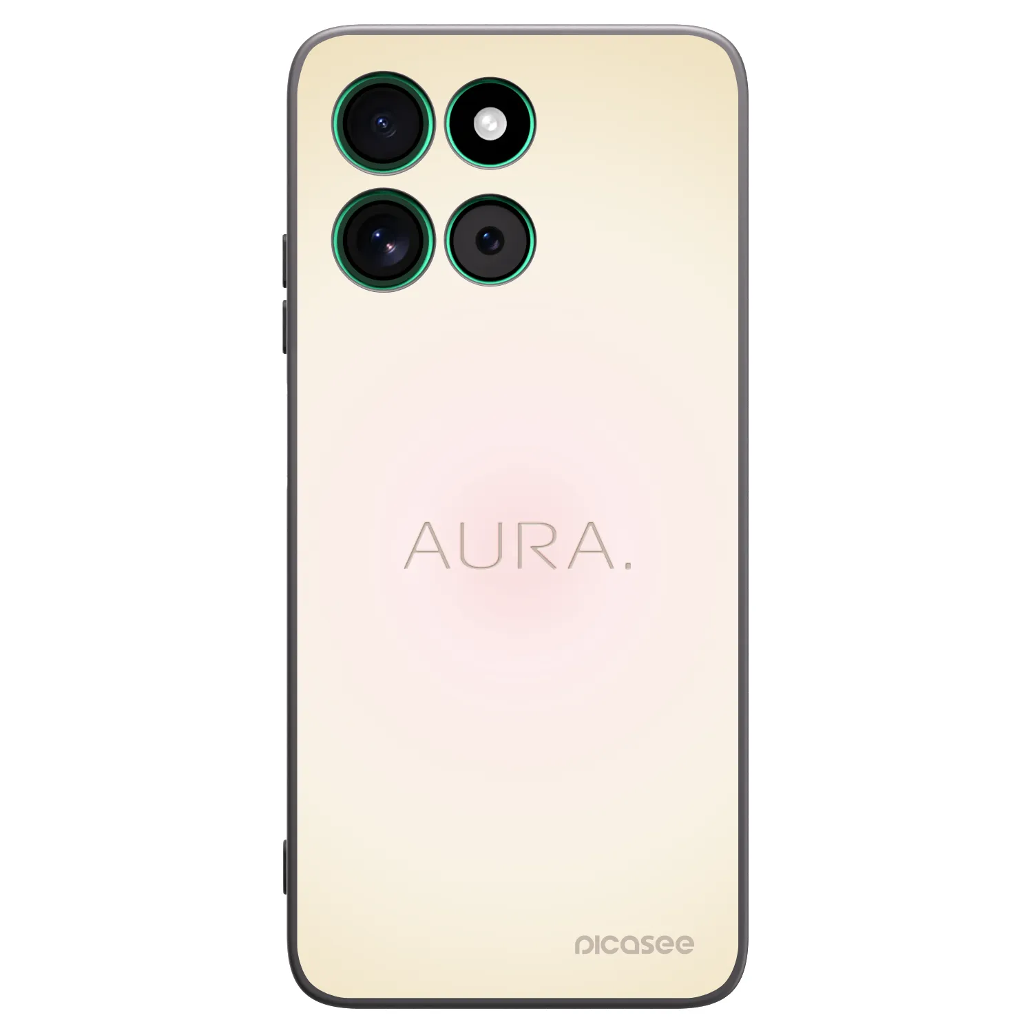 Picasee husă neagră din silicon pentru Motorola Moto G57 Power - Aura