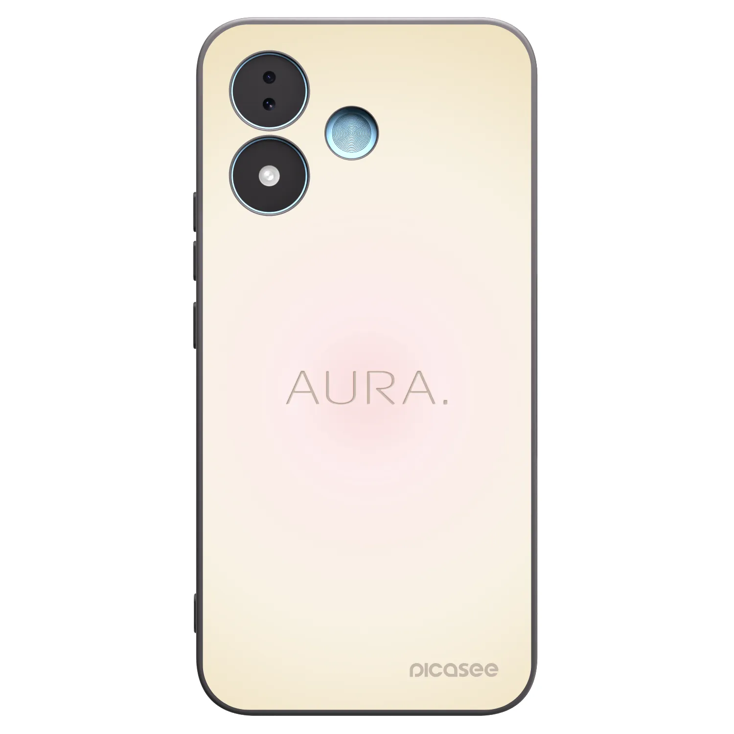 Picasee husă neagră din silicon pentru Xiaomi Redmi Note 17 5G - Aura