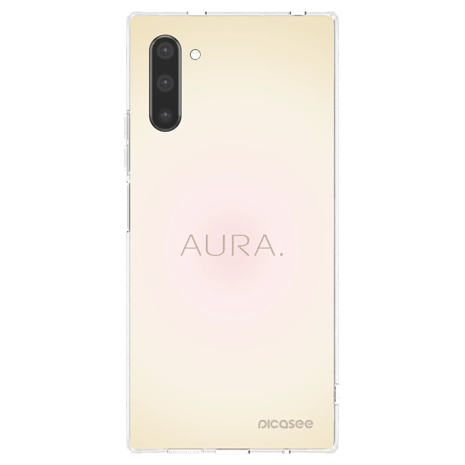 Picasee husă transparentă din silicon pentru Samsung Galaxy Note 10 N970F - Aura