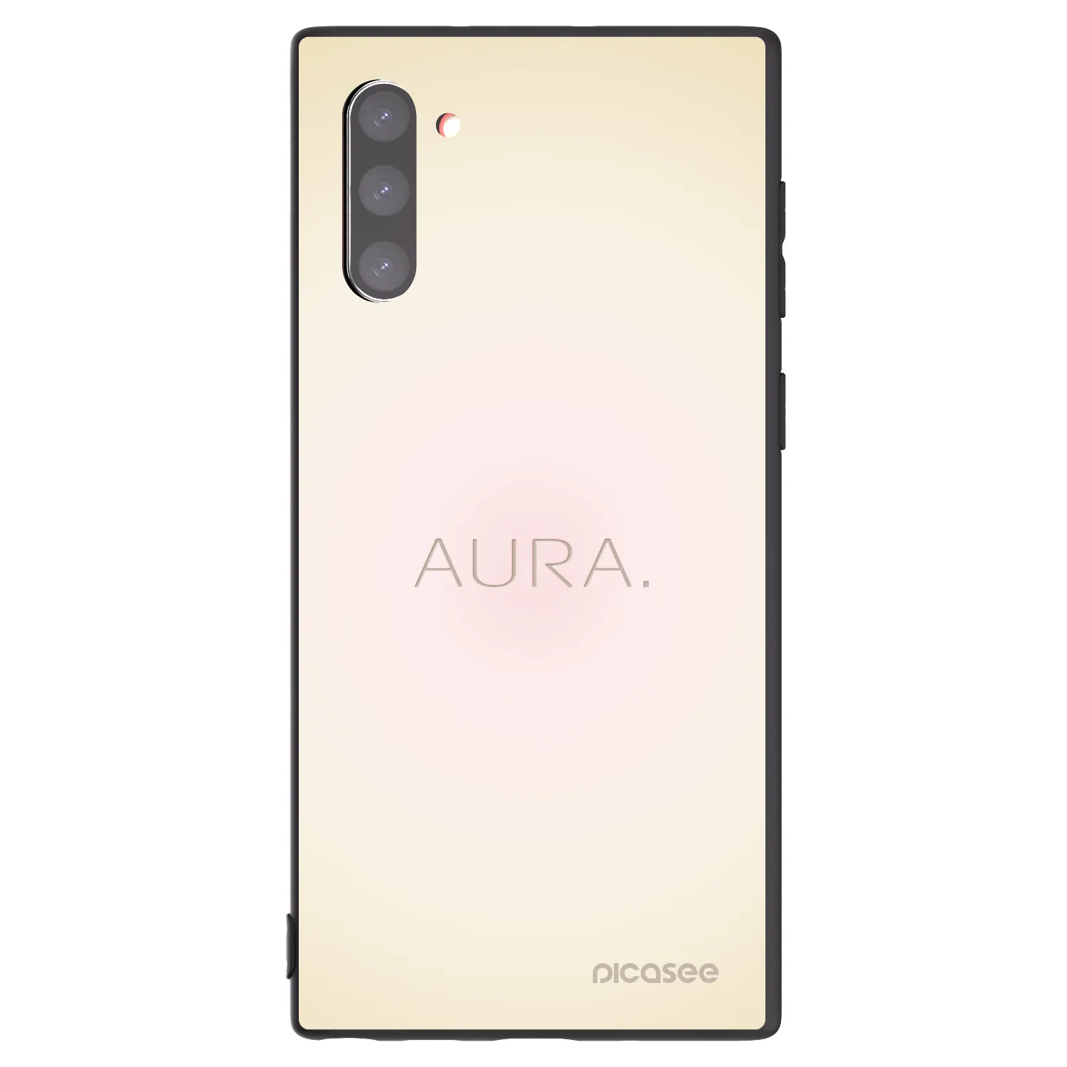 Picasee husă neagră din silicon pentru Samsung Galaxy Note 10 N970F - Aura