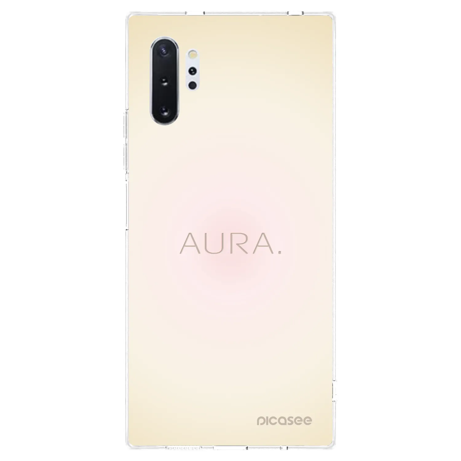 Picasee husă transparentă din silicon pentru Samsung Galaxy Note 10+ N975F - Aura