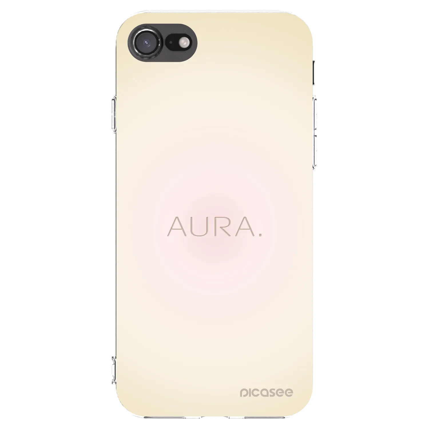 Picasee husă transparentă din silicon pentru Apple iPhone 8 - Aura