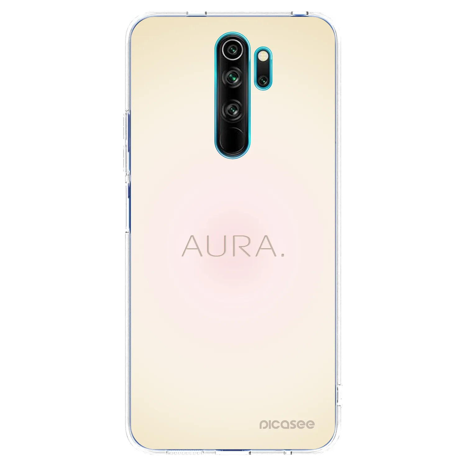 Picasee husă transparentă din silicon pentru Xiaomi Redmi Note 8 Pro - Aura