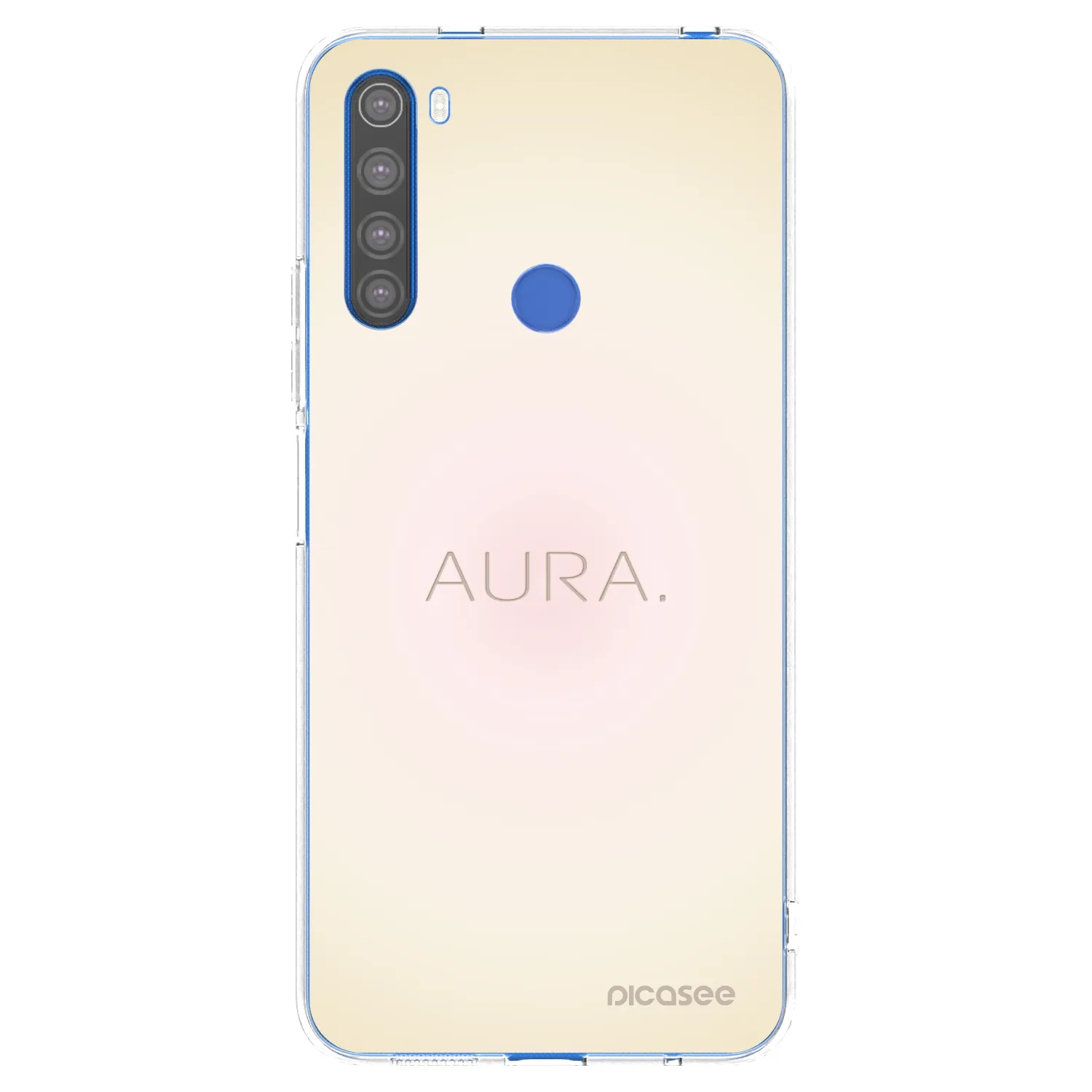 Picasee husă transparentă din silicon pentru Xiaomi Redmi Note 8T - Aura