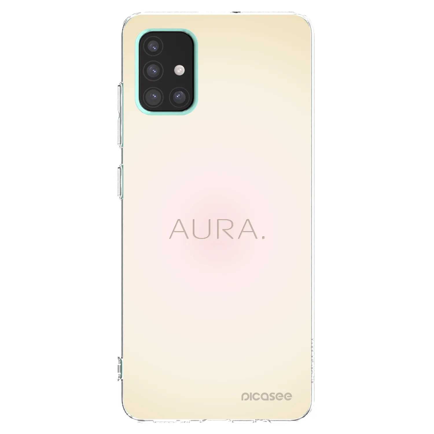 Picasee husă transparentă din silicon pentru Samsung Galaxy A51 A515F - Aura