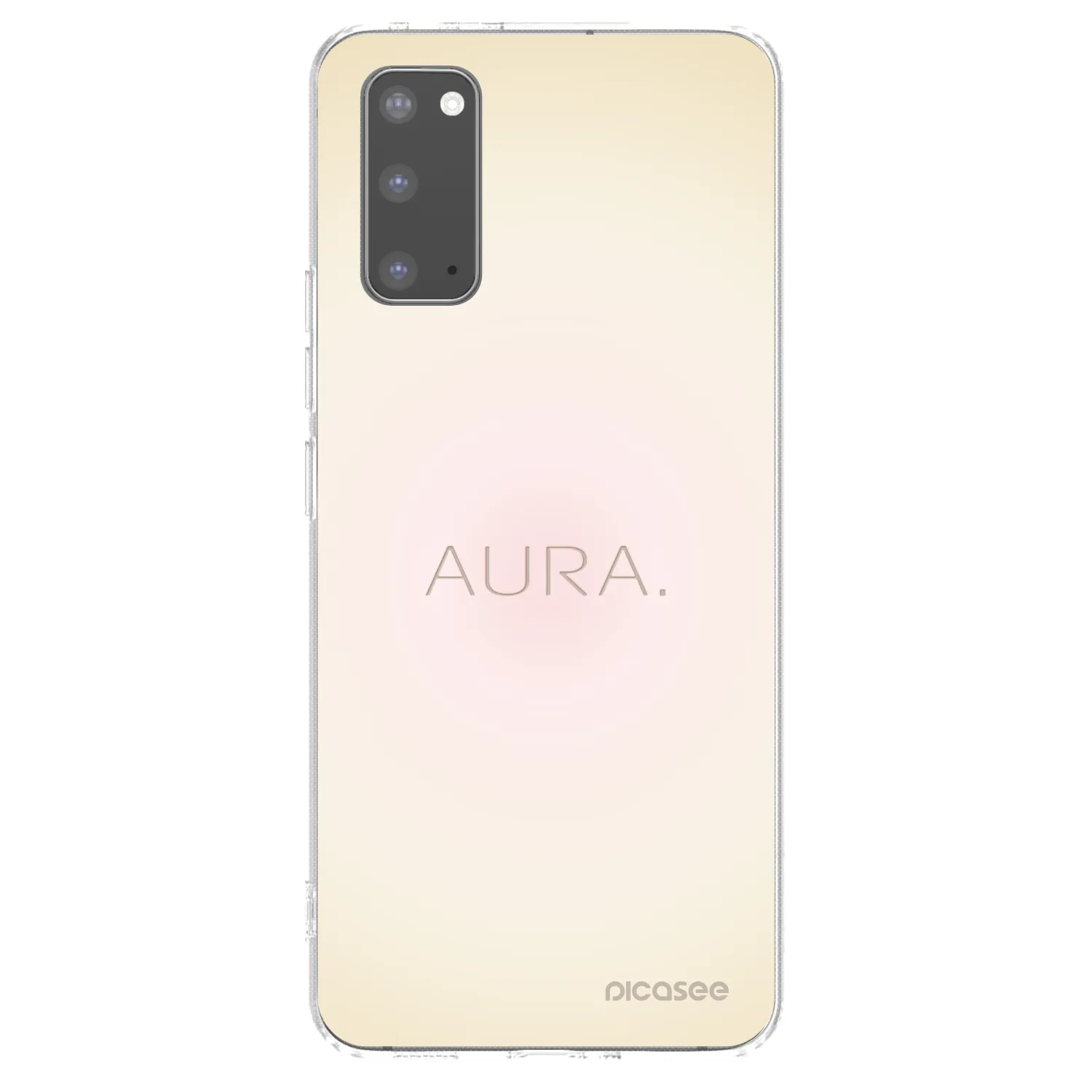 Picasee husă transparentă din silicon pentru Samsung Galaxy S20 G980F - Aura