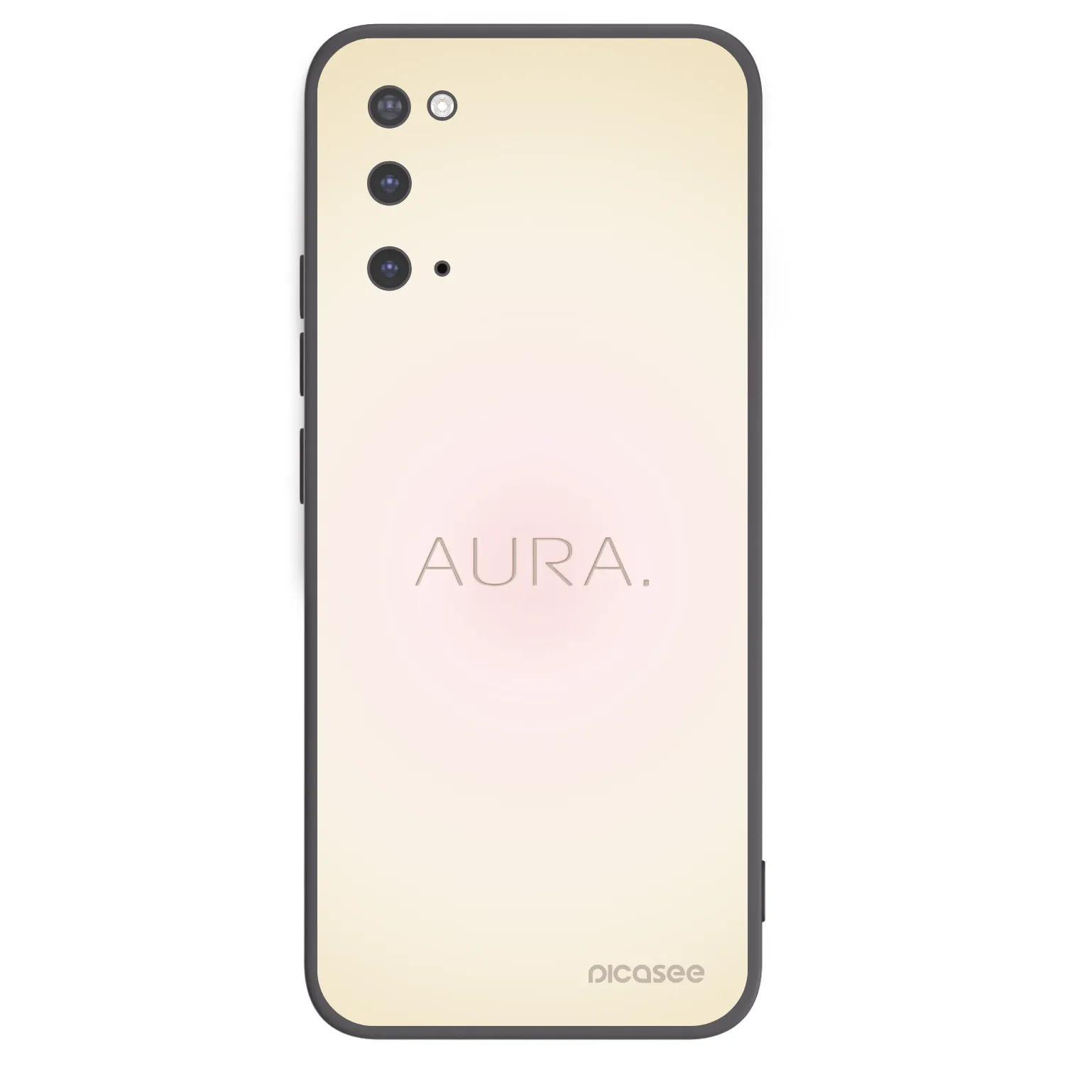 Picasee husă neagră din silicon pentru Samsung Galaxy S20 G980F - Aura