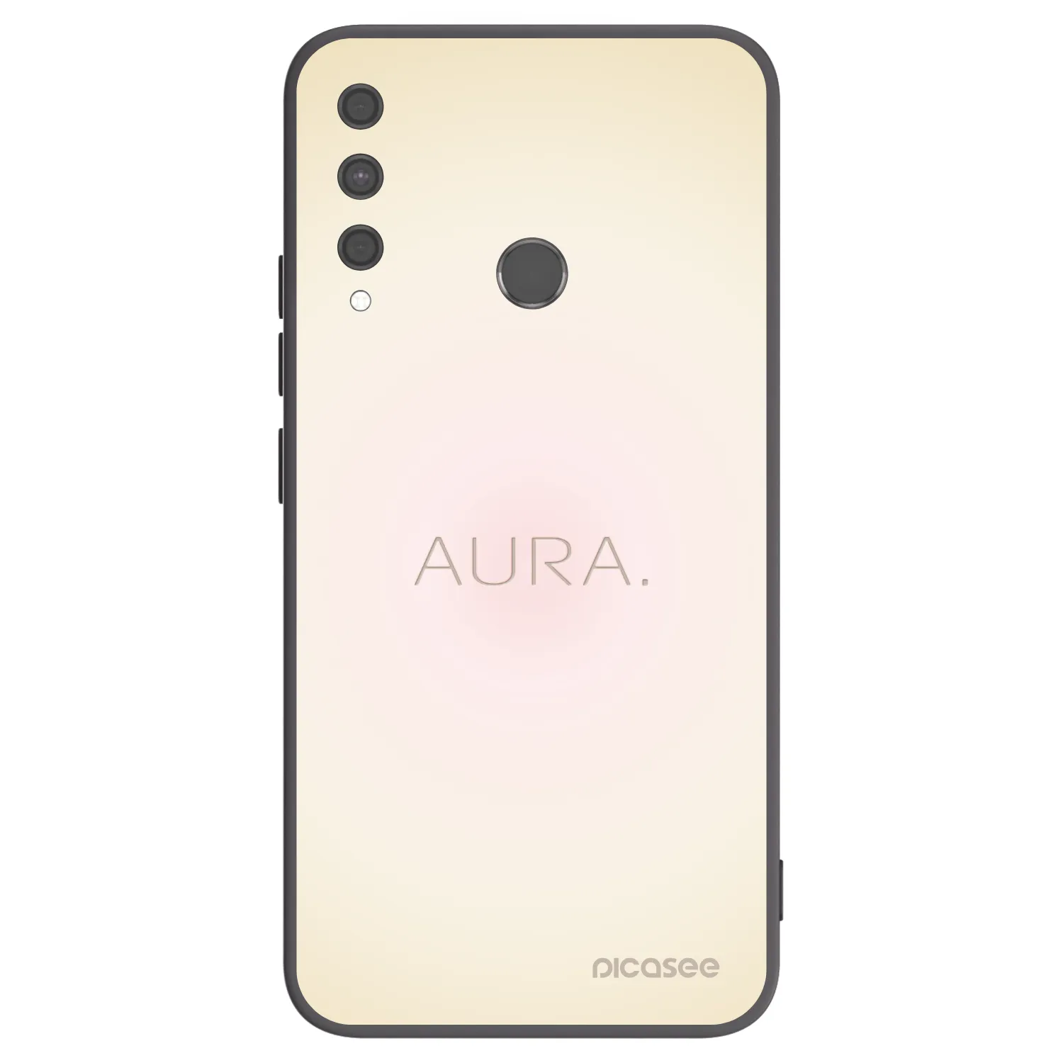 Picasee husă neagră din silicon pentru Huawei P40 Lite E - Aura