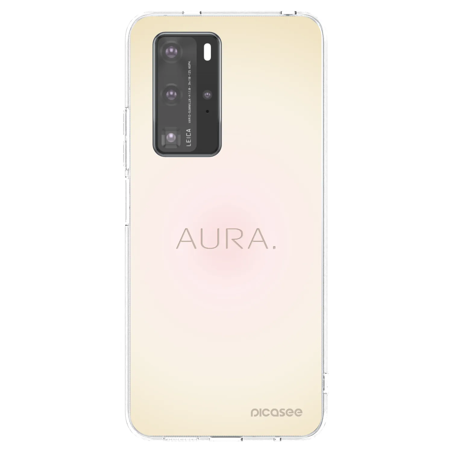 Picasee husă transparentă din silicon pentru Huawei P40 Pro - Aura