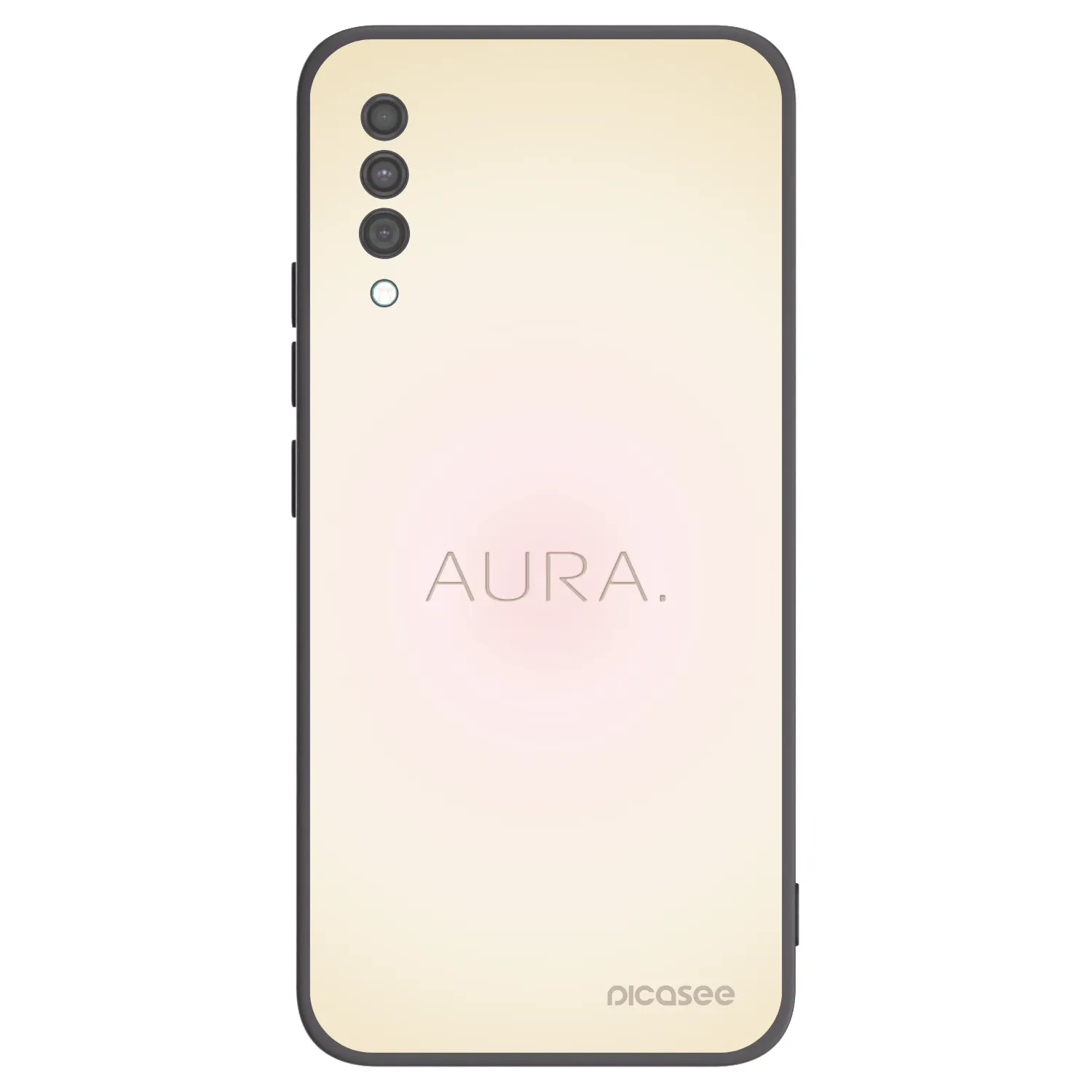 Picasee husă neagră din silicon pentru Samsung Galaxy A30s A307F - Aura