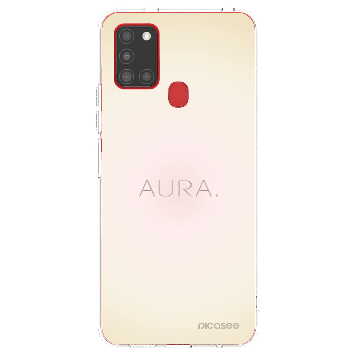 Picasee husă transparentă din silicon pentru Samsung Galaxy A21s - Aura