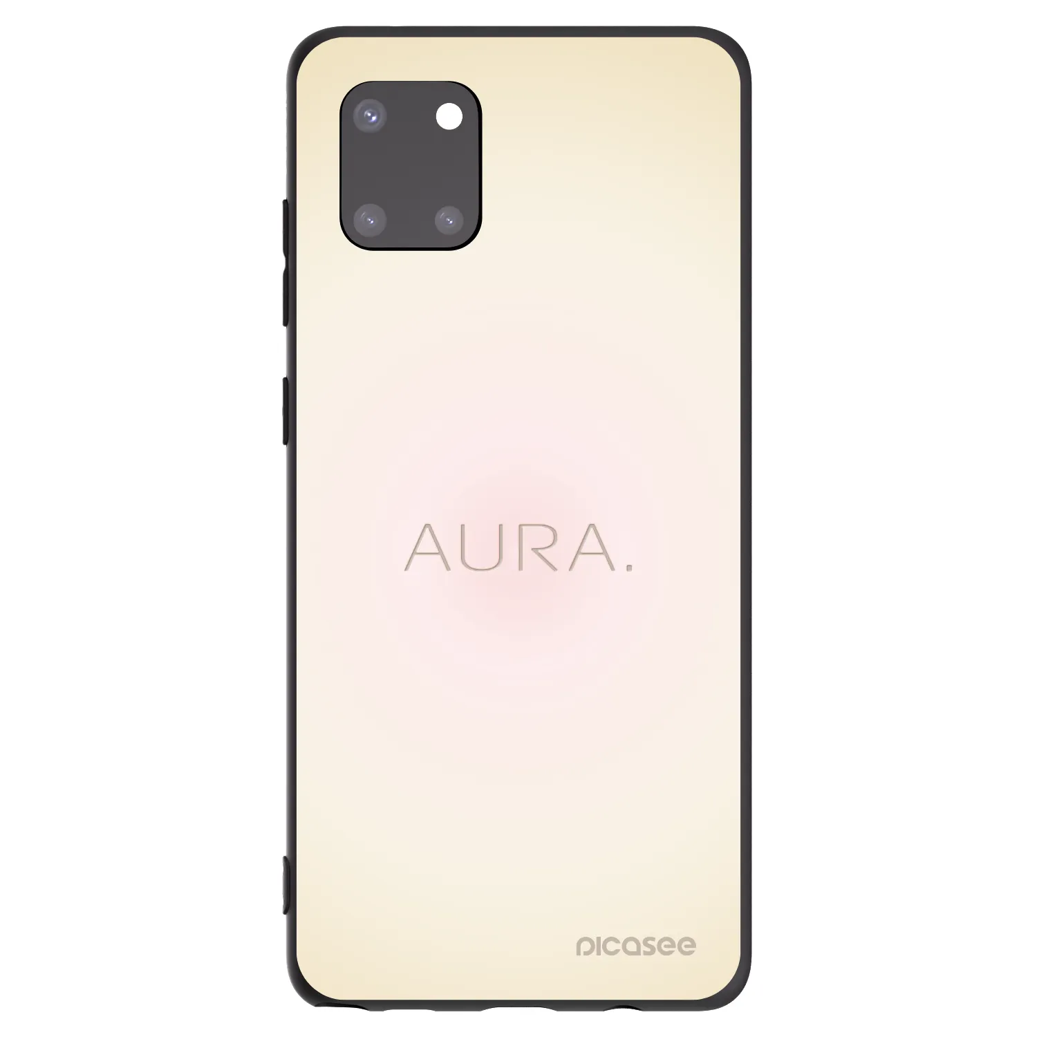 Picasee husă neagră din silicon pentru Samsung Galaxy Note 10 Lite N770F - Aura