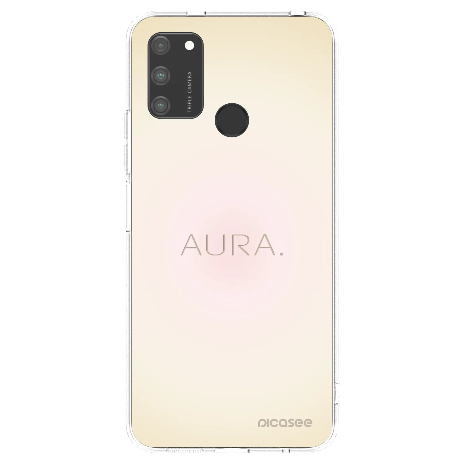 Picasee husă transparentă din silicon pentru Honor 9A - Aura