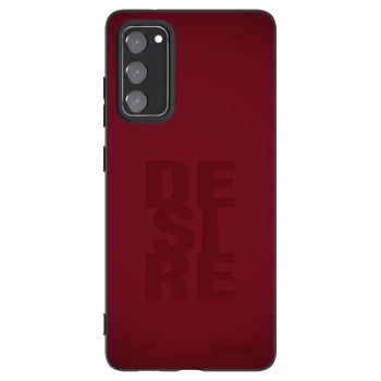 Picasee husă neagră din silicon pentru Samsung Galaxy S20 FE - Desire