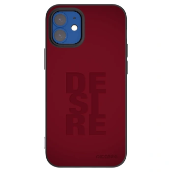 Picasee husă neagră din silicon pentru Apple iPhone 12 mini - Desire