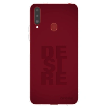 Picasee husă transparentă din silicon pentru Samsung Galaxy A20s - Desire