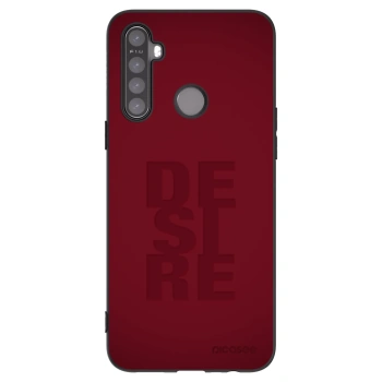 Picasee husă neagră din silicon pentru Realme 6i - Desire