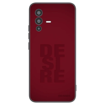 Picasee husă neagră din silicon pentru Vivo V23 5G - Desire