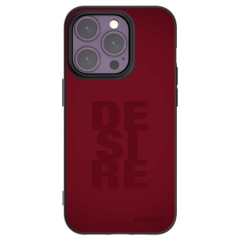 Picasee husă neagră din silicon pentru Apple iPhone 14 Pro - Desire