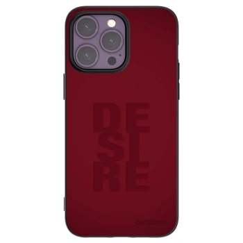 Picasee husă neagră din silicon pentru Apple iPhone 14 Pro Max - Desire