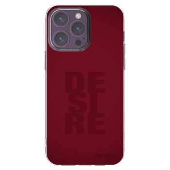 Picasee husă transparentă din silicon pentru Apple iPhone 14 Pro Max - Desire