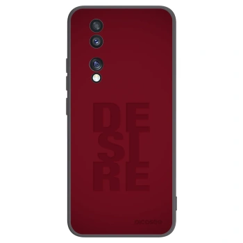 Picasee husă neagră din silicon pentru Honor 70 - Desire