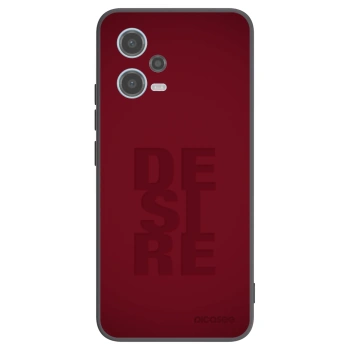 Picasee husă neagră din silicon pentru Xiaomi Redmi Note 12 5G - Desire