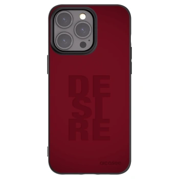 Picasee husă neagră din silicon pentru Apple iPhone 15 Pro Max - Desire