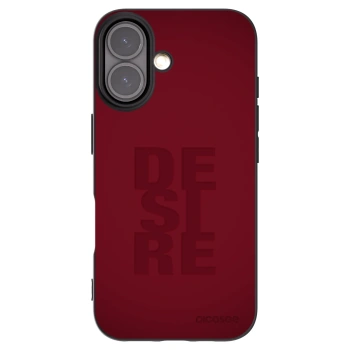 Picasee husă neagră din silicon pentru Apple iPhone 16 - Desire