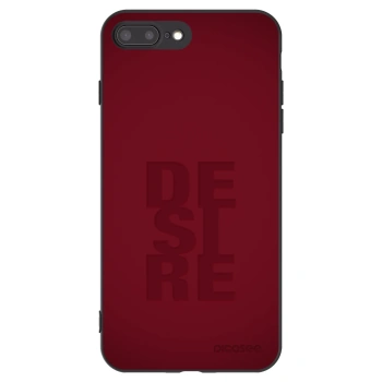 Picasee husă neagră din silicon pentru Apple iPhone 7 Plus - Desire