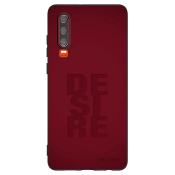 Picasee husă neagră din silicon pentru Huawei P30 - Desire