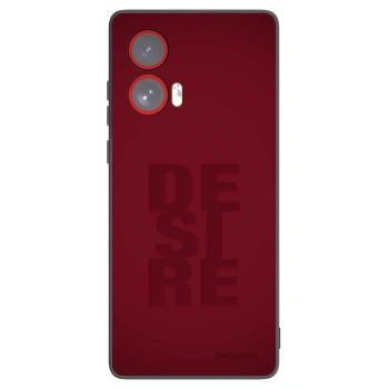 Picasee husă neagră din silicon pentru Motorola Edge 50 Fusion - Desire