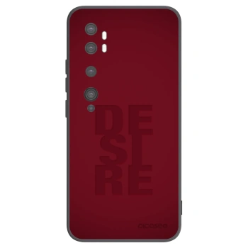 Picasee husă neagră din silicon pentru Xiaomi Mi Note 10 (Pro) - Desire