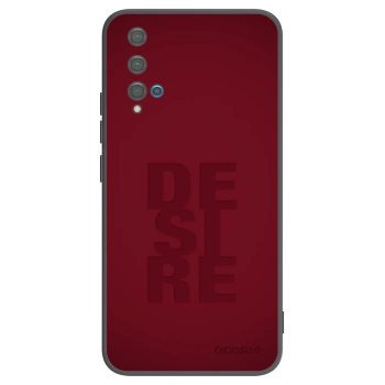 Picasee husă neagră din silicon pentru Huawei Nova 5T - Desire