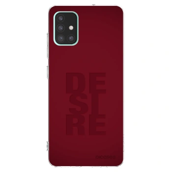 Picasee husă transparentă din silicon pentru Samsung Galaxy A51 A515F - Desire