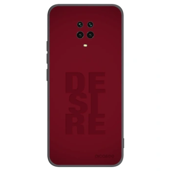 Picasee husă neagră din silicon pentru Xiaomi Redmi Note 9 Pro - Desire