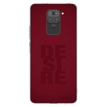 Picasee husă neagră din silicon pentru Xiaomi Redmi Note 9 - Desire