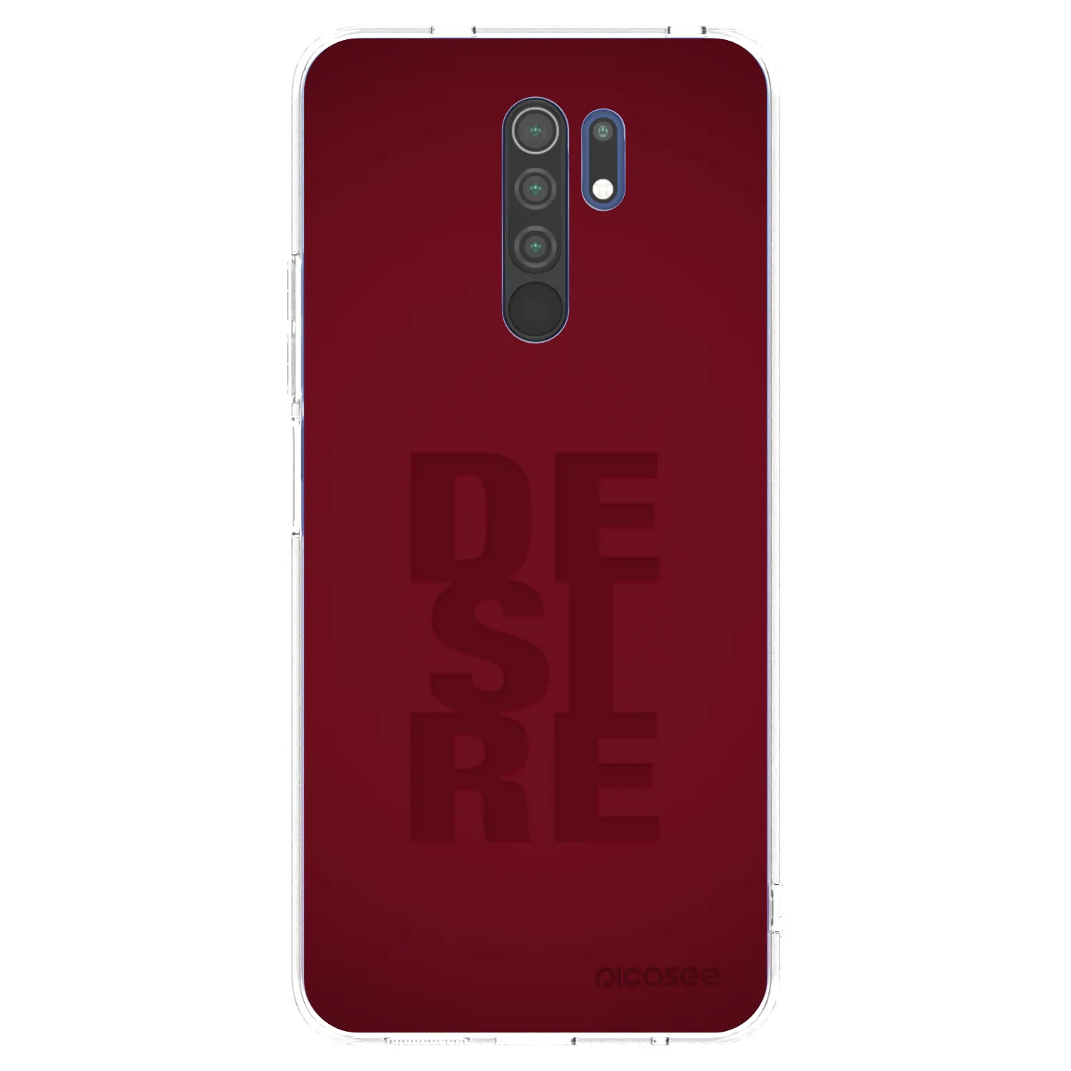 Picasee husă transparentă din silicon pentru Xiaomi Redmi 9 - Desire