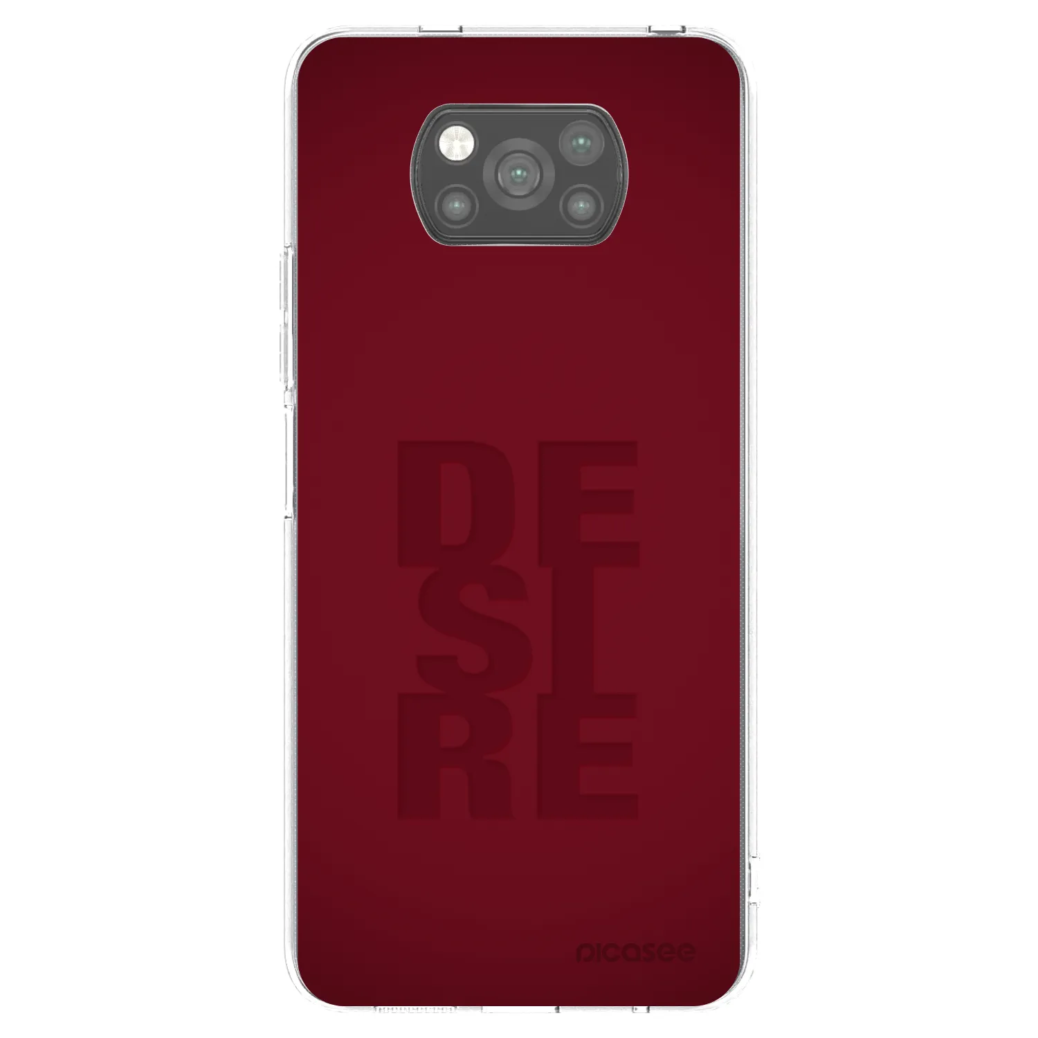 Picasee husă neagră din silicon pentru Xiaomi Poco X3 - Desire