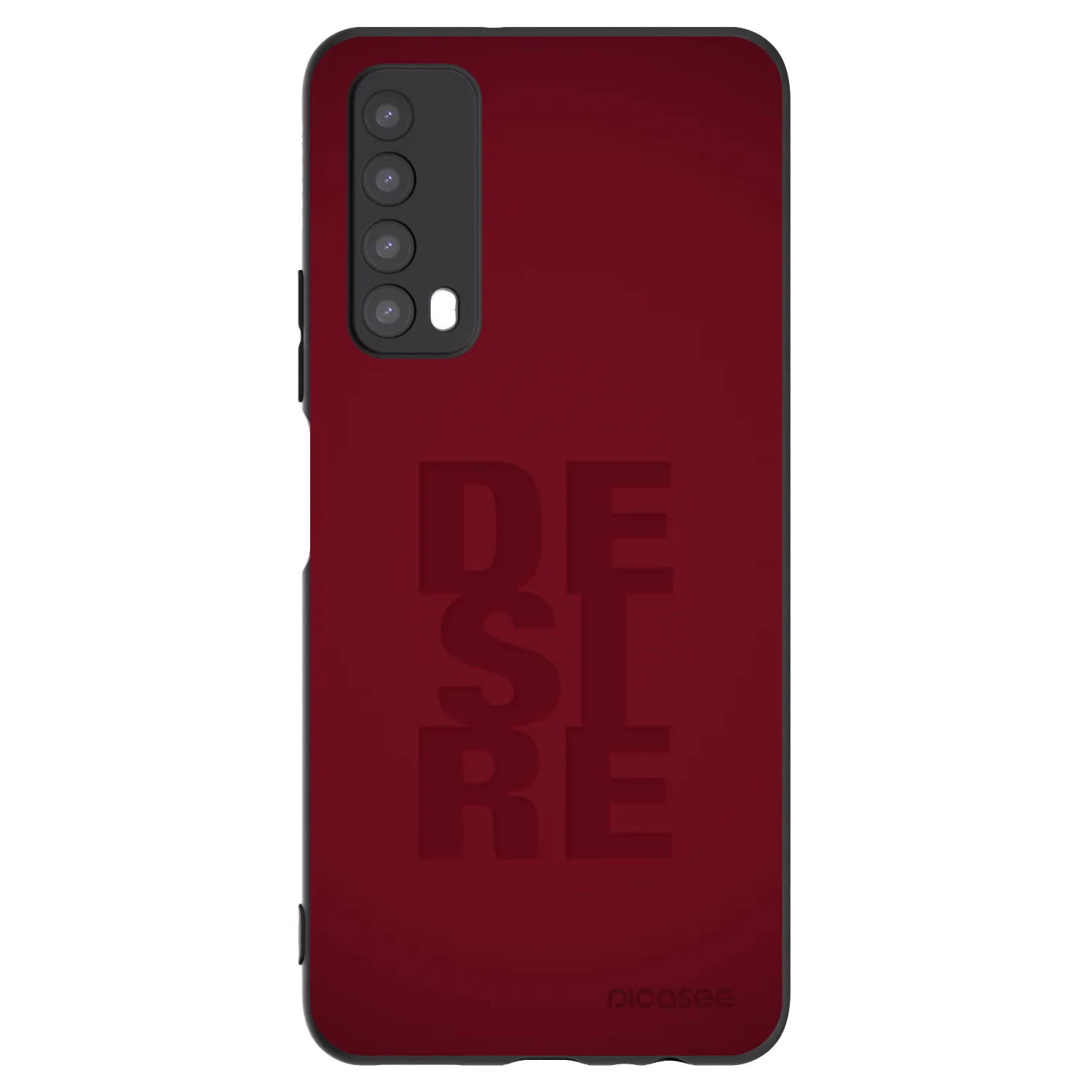 Picasee husă neagră din silicon pentru Huawei P Smart 2021 - Desire
