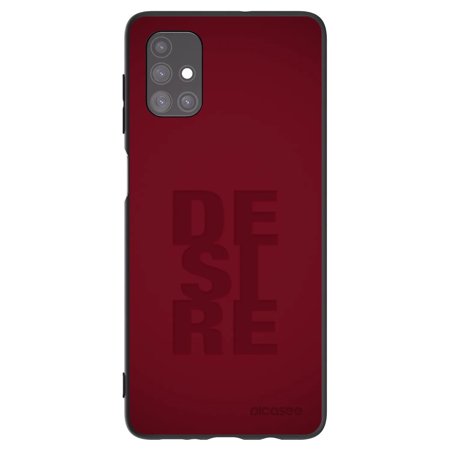 Picasee husă neagră din silicon pentru Samsung Galaxy M51 M515F - Desire