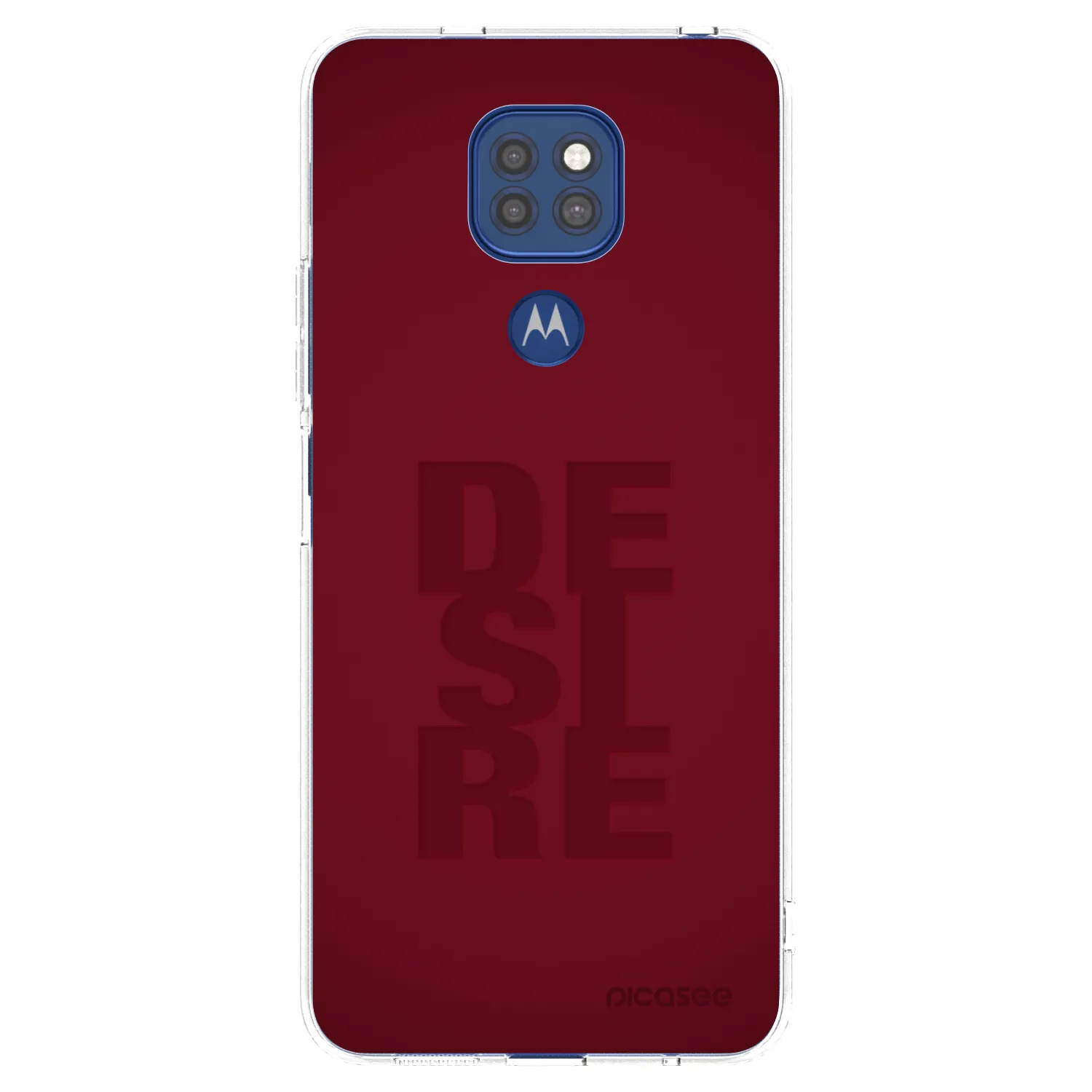 Picasee husă transparentă din silicon pentru Motorola Moto G9 Play - Desire