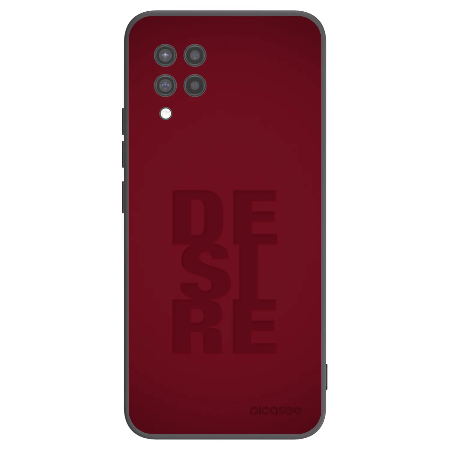 Picasee husă neagră din silicon pentru Samsung Galaxy A42 A426B - Desire