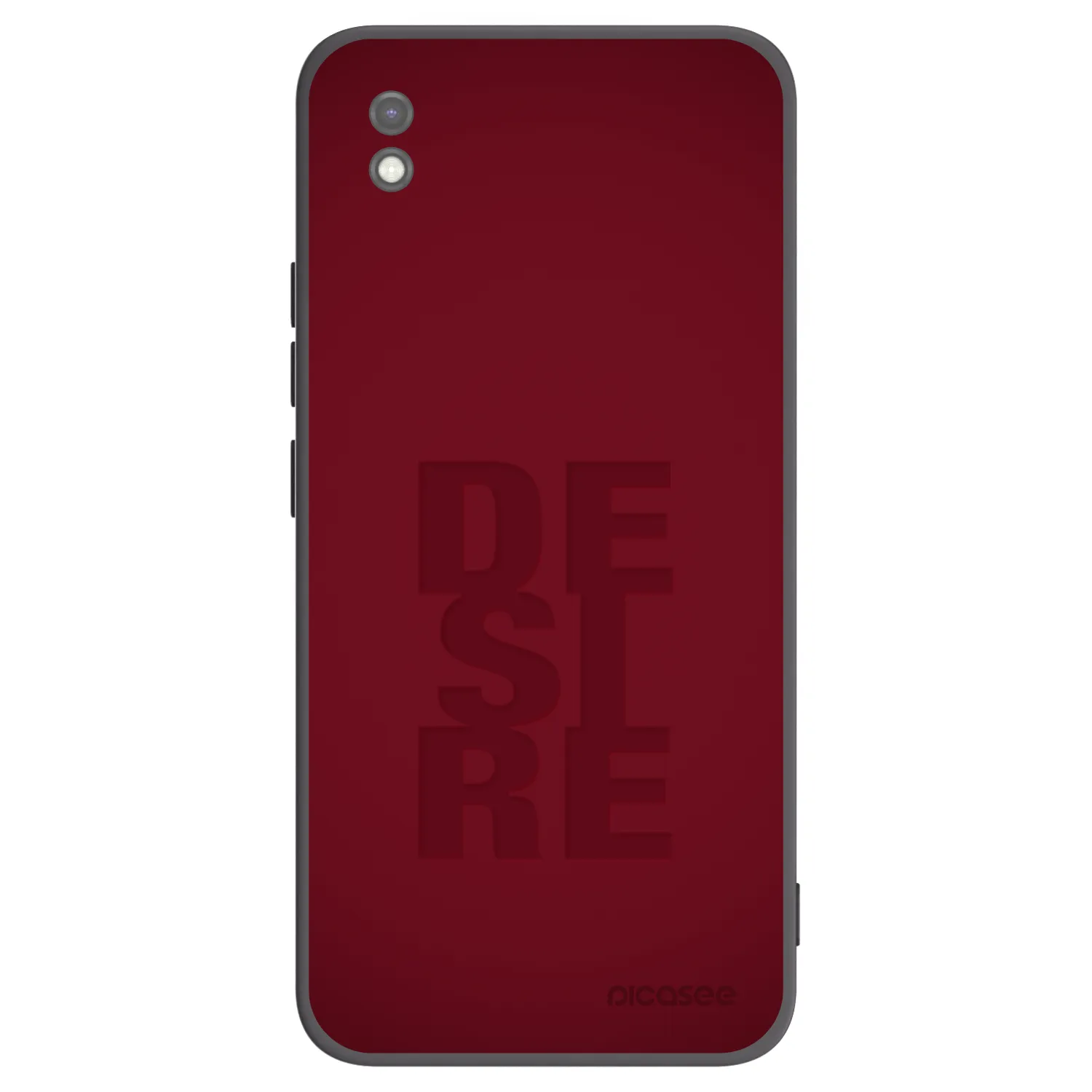 Picasee husă neagră din silicon pentru Xiaomi Redmi 9AT - Desire