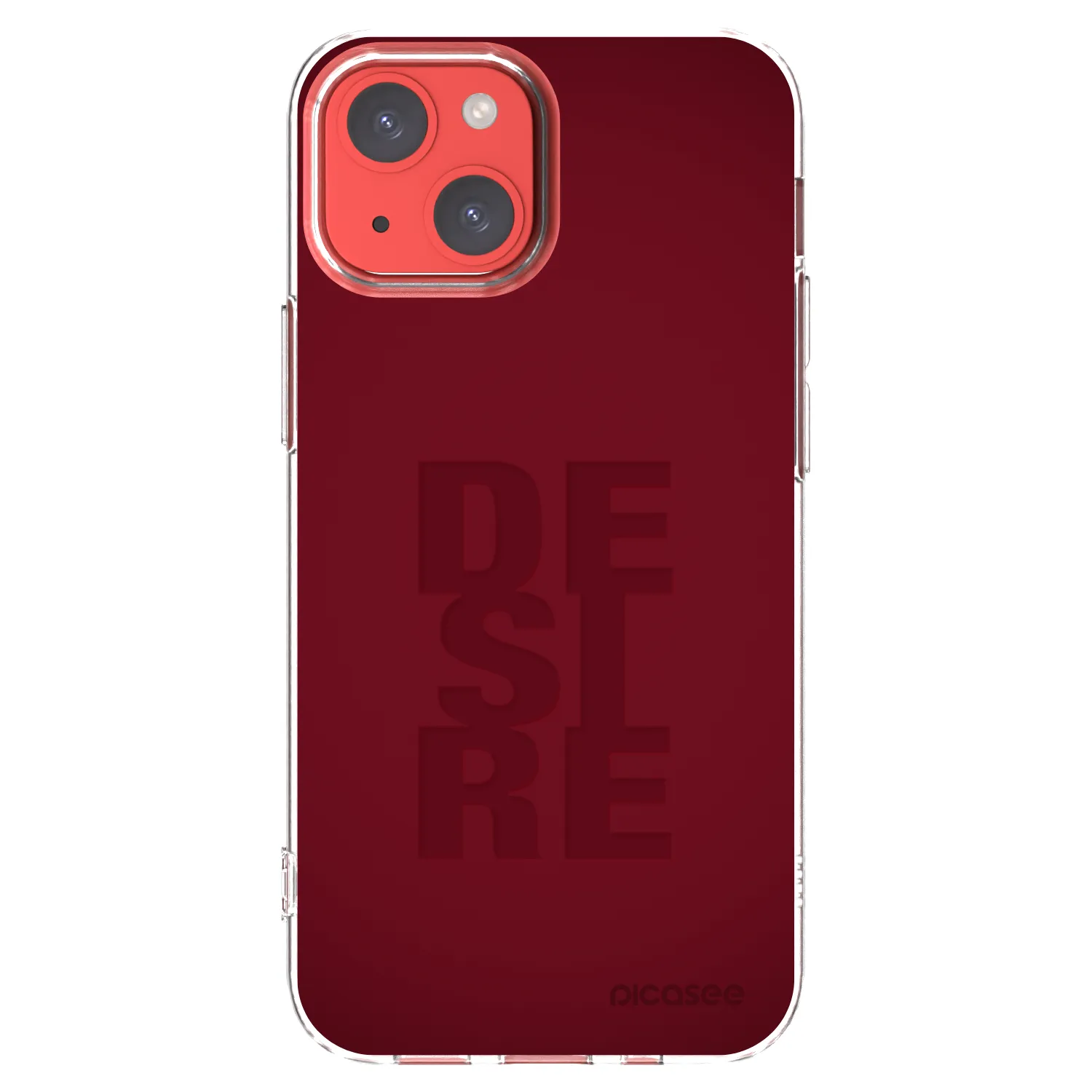 Picasee husă transparentă din silicon pentru Apple iPhone 13 mini - Desire