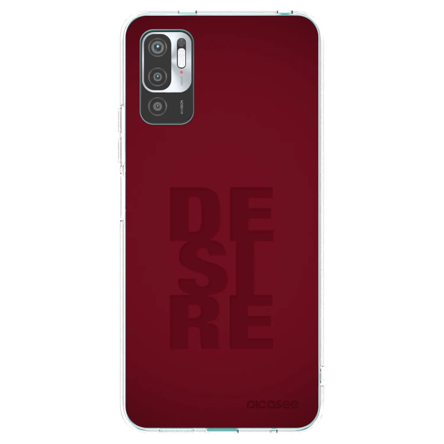 Picasee husă transparentă din silicon pentru Xiaomi Redmi Note 10 5G - Desire
