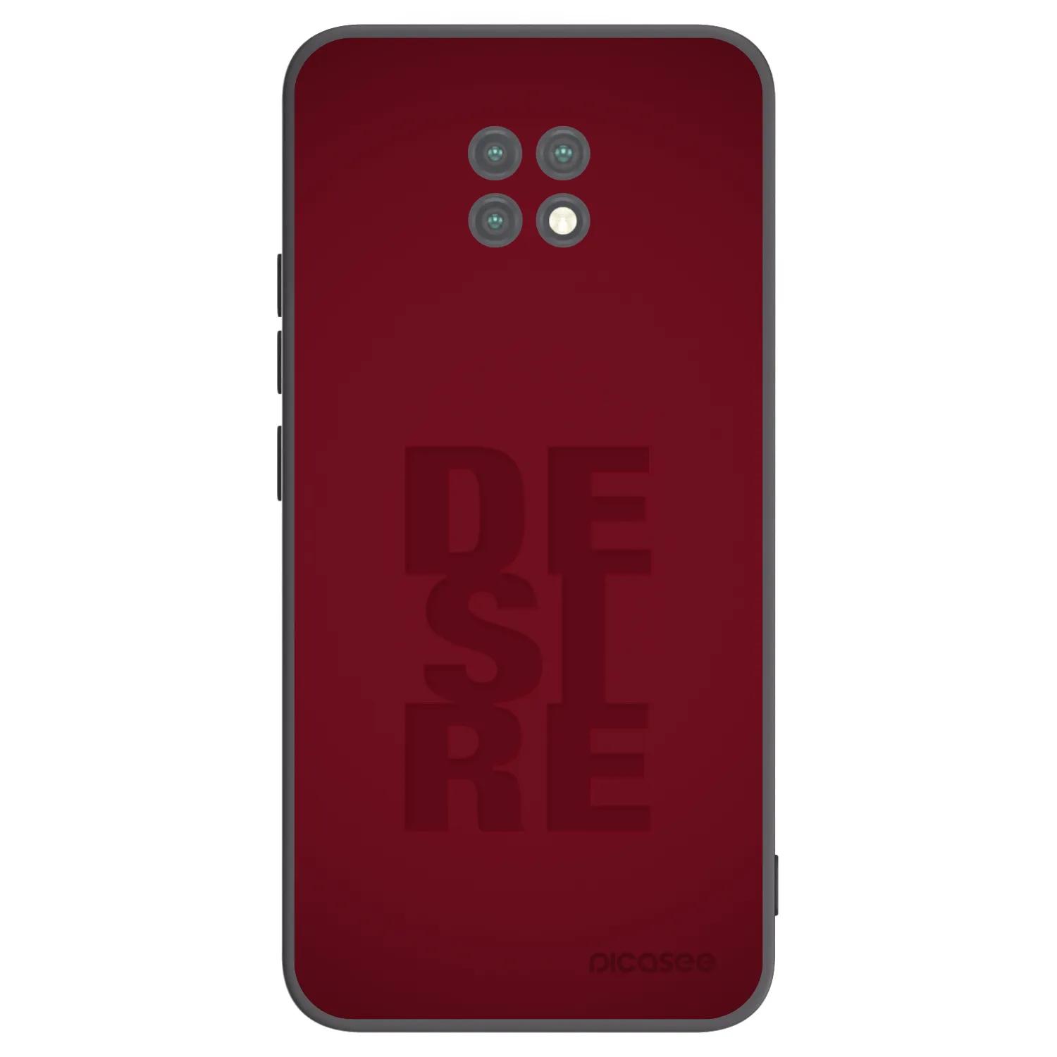 Picasee husă neagră din silicon pentru Xiaomi Redmi Note 9T - Desire